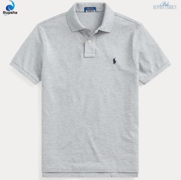 Light Grey Polo T Shirt
