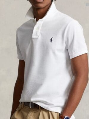 White Polo T Shirt