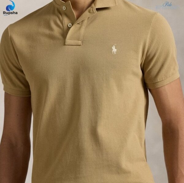 Cafe Tan Polo T-Shirt