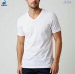 White V Neck T-Shirt
