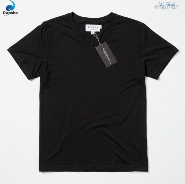 Black V Neck T-Shirt