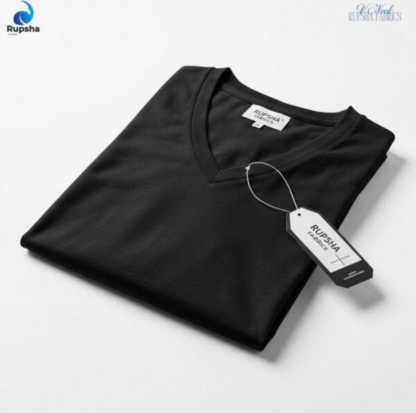Black V Neck T-Shirt