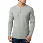 Light Grey Henley Thermal