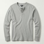 Light Grey Henley Thermal