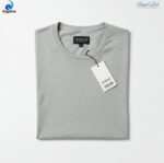 Light Grey Round Neck T-Shirt