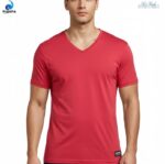 Red V Neck T-shirt