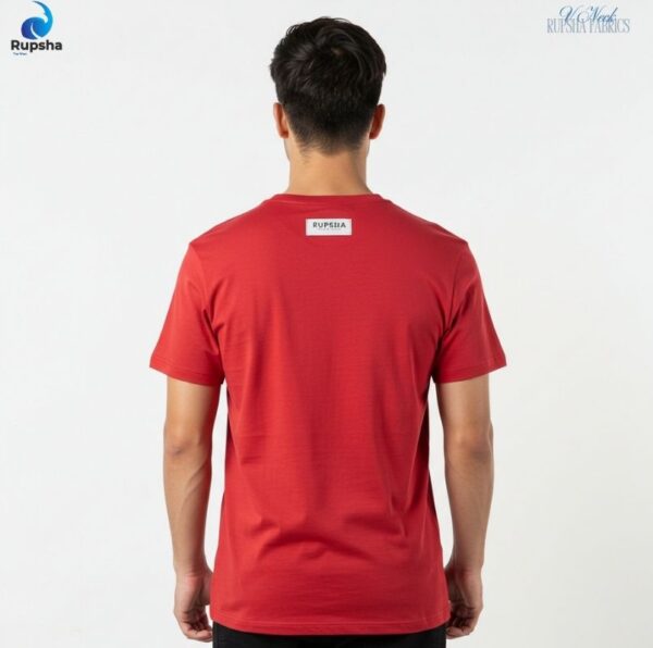 Red V Neck T-shirt