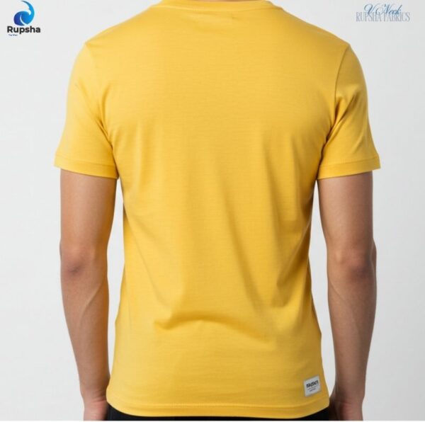 Yellow V Neck T-shirt