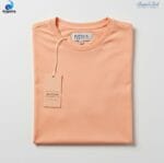 Peach Round Neck T-Shirt