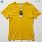 Yellow V Neck T-shirt