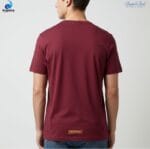 Maroon Round Neck T-Shirt
