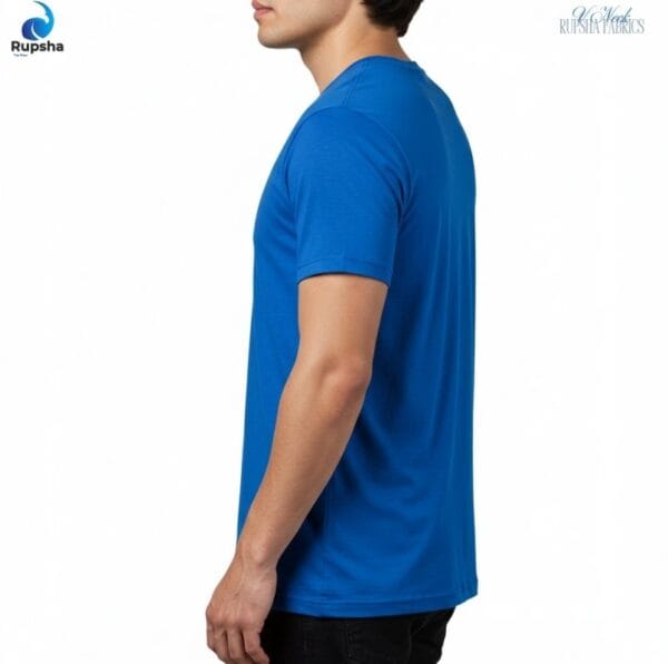 Royal Blue V Neck T-shirt