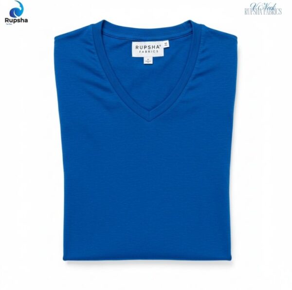 Royal Blue V Neck T-shirt