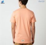 Peach Round Neck T-Shirt