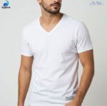 White V Neck T-Shirt