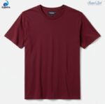 Maroon Round Neck T-Shirt