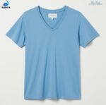 Sky Blue V Neck T-shirt