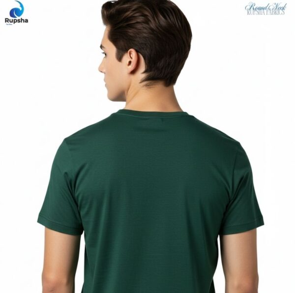 Green Round Neck T-Shirt