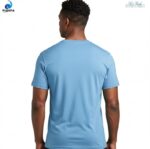Sky Blue V Neck T-shirt