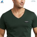 Green V Neck T-shirt