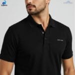 Black Polo T-Shirt