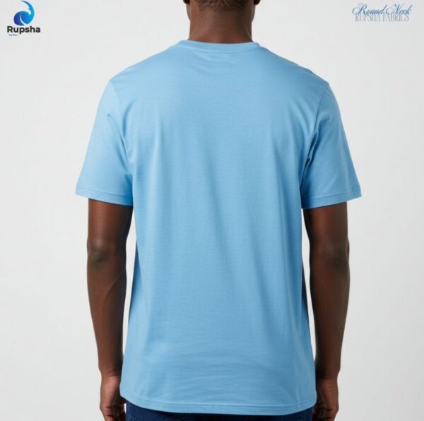 Sky Blue Round Neck T-Shirt