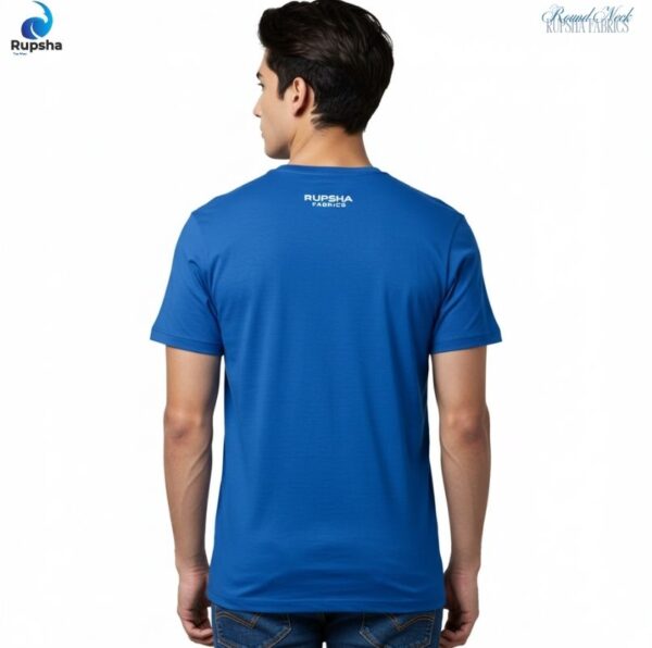 Royal Blue Round Neck T-Shirt