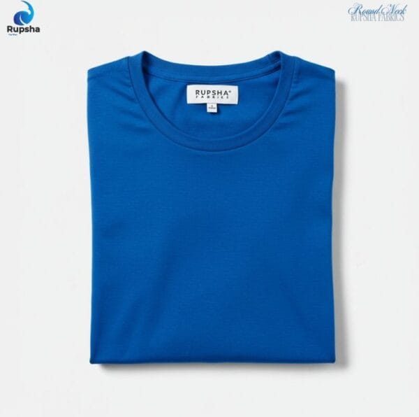 Royal Blue Round Neck T-Shirt