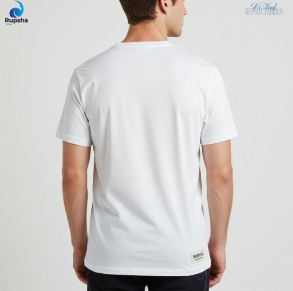 White V Neck T-Shirt