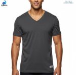Dark Grey V Neck T-shirt