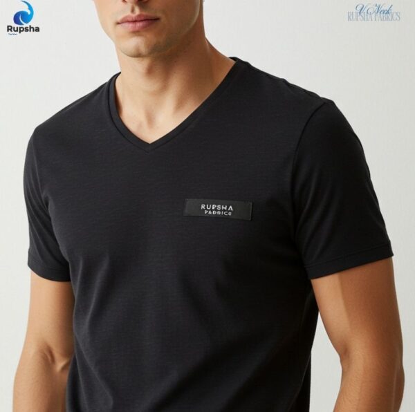 Black V Neck T-Shirt