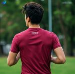 Maroon Gymwear T-shirt