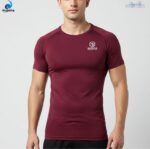 Maroon Gymwear T-shirt