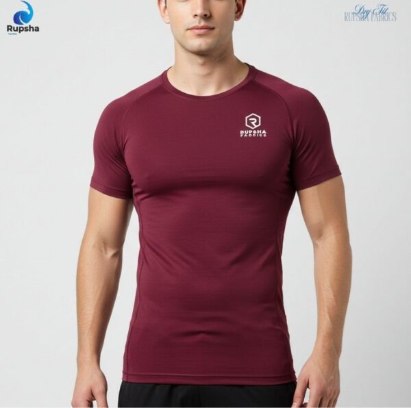 Maroon Gymwear T-shirt