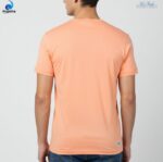 Peach V Neck T-shirt