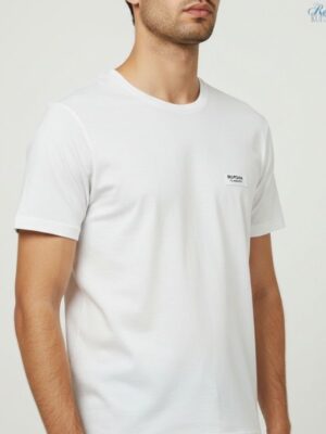 White Round Neck T-Shirt
