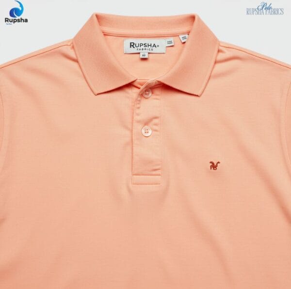 Peach Polo T-Shirt