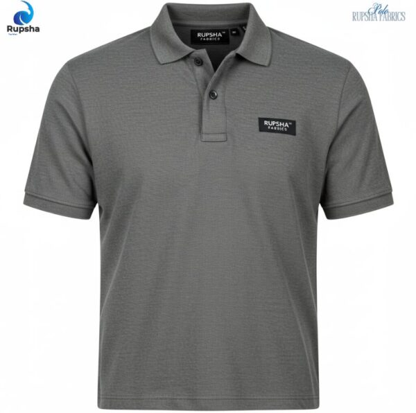 Dark Grey Polo T-Shirt