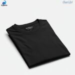 Black Round Neck T-Shirt