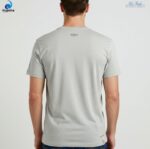 Light Grey V Neck T-shirt
