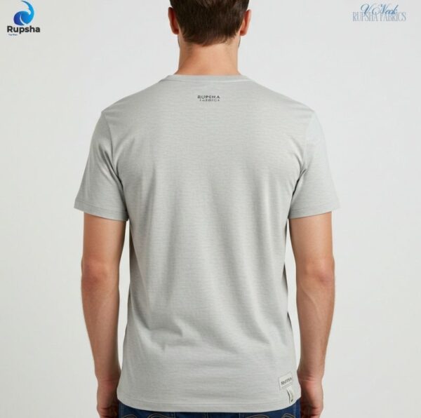 Light Grey V Neck T-shirt