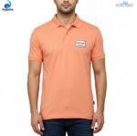 Peach Round Neck T-Shirt