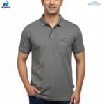 Dark Grey Polo T-Shirt