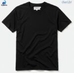Black Round Neck T-Shirt