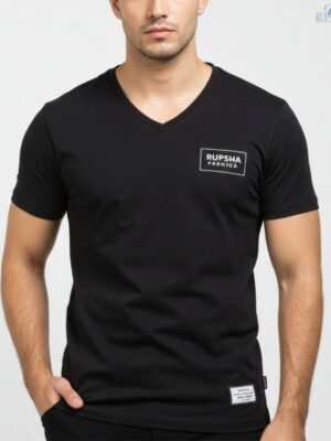 Black V Neck T-Shirt