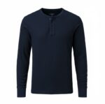 Navy Blue Henley Thermal