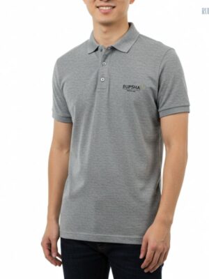 Dark Grey Polo T-Shirt
