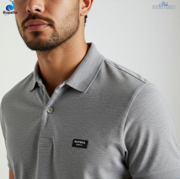 Dark Grey Polo T-Shirt
