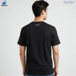 Black Round Neck T-Shirt