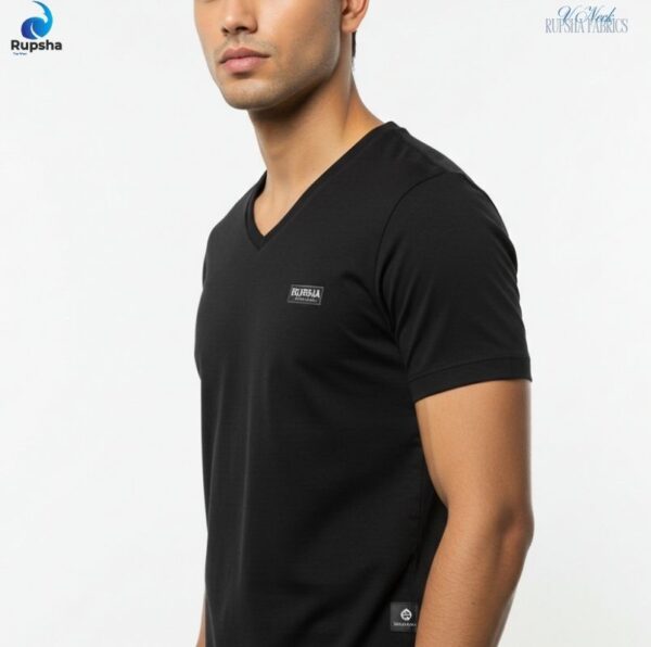 Black V Neck T-Shirt